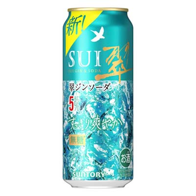 サントリー　翠ジンソーダ　無糖すっきり爽やか　500ｍｌ