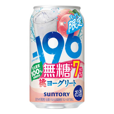サントリー　-196無糖桃ヨーグリート　350ml