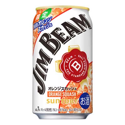 サントリー　ジムビームWithオレンジスカッシュ　350ｍｌ