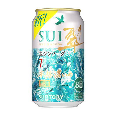 サントリー　翠ジンソーダ　本格濃いめ　350ｍｌ