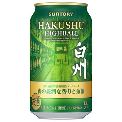 サントリー　プレミアムハイボール白州　350ｍｌ