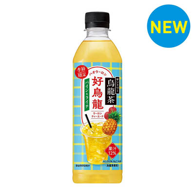 サントリー烏龍茶　好烏龍ティーエード　パイン＆ライチ　500ｍｌ