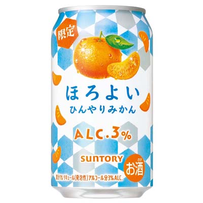 サントリー　ほろよい＜ひんやりみかん＞　350ml