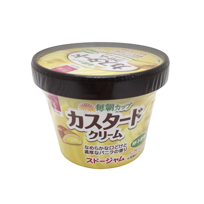 スドージャム 毎朝カップ カスタードクリーム 120g