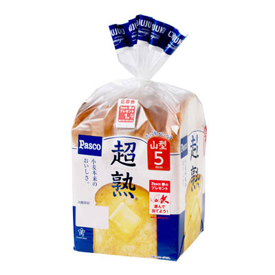 パスコ超熟食パン山型5枚