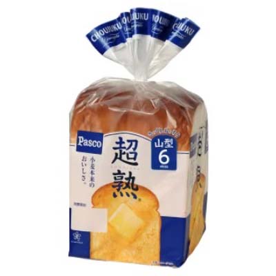 パスコ 超熟食パン 山型 6枚