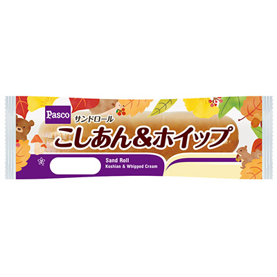 パスコ　サンドロールこしあん＆ホイップ