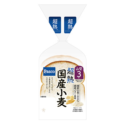 パスコ 超熟国産小麦山型3枚入
