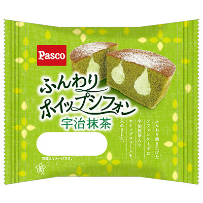 パスコ　ふんわりホイップシフォン宇治抹茶