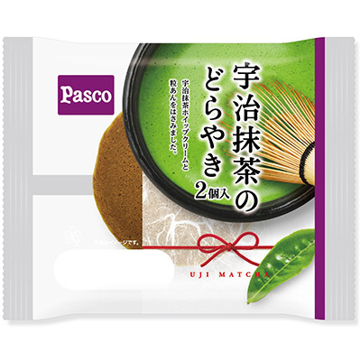 パスコ　宇治抹茶のどらやき　２個入