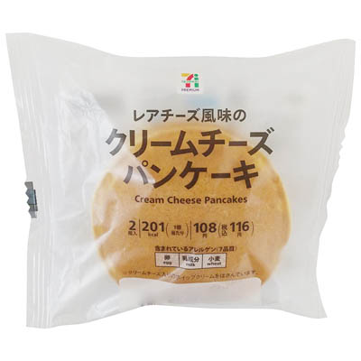 セブンプレミアム レアチーズ風味のクリームチーズパンケーキ