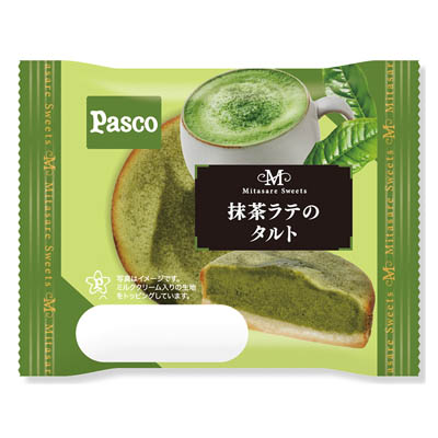 パスコ　抹茶ラテのタルト