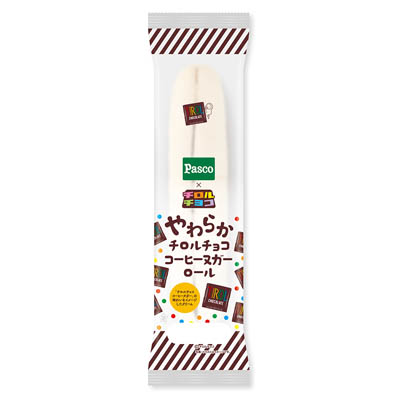 パスコ　やわらかチロルチョココーヒーヌガーロール