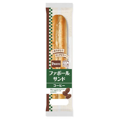 パスコ　ファボールサンド　コーヒー