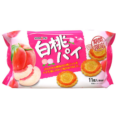 三立製菓 白桃パイ 11個入