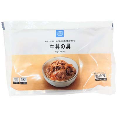 ゆめイチ　牛丼の具　70ｇ×3袋入