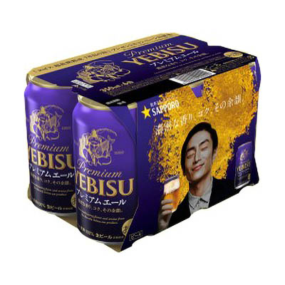 サッポロヱビスプレミアムエール３５０ｍｌ×６缶