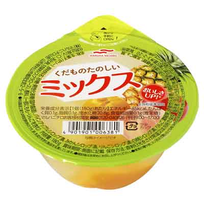マルハニチロ くだものたのしい ミックス 180g