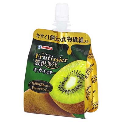 Umios　フルティシエ贅沢果汁ゼリー　キウイ　150ｇ