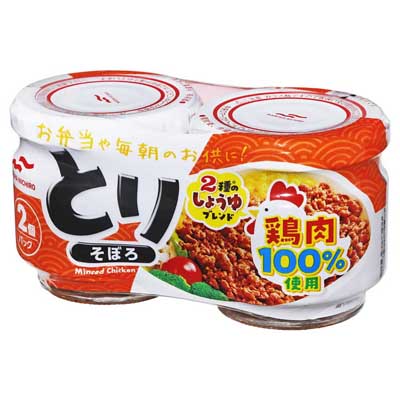 マルハニチロ　とりそぼろ　50ｇ×2個パック