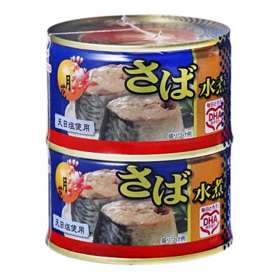 マルハニチロ 月花さば水煮2缶パック