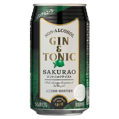 サクラオＢ＆Ｄ　ノンアルコールジントニック