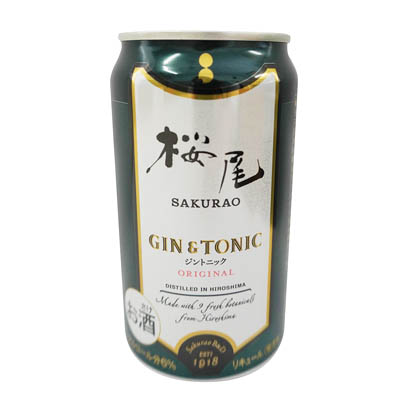 サクラオ　ジントニック　オリジナル　350ｍｌ