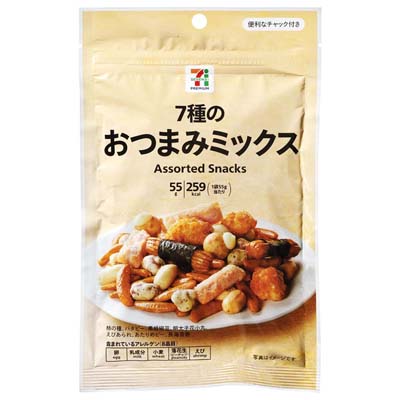 セブンプレミアム 7種のおつまみミックス 55g