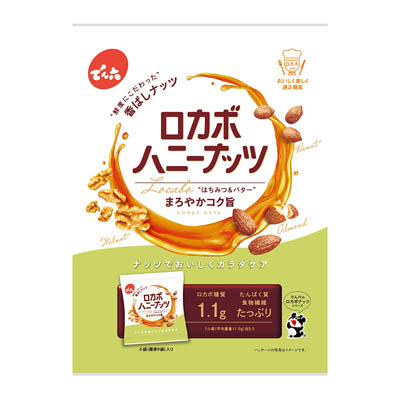 でん六 ロカボ ハニーナッツ ”はちみつ&バター”まろやかコク旨 120g