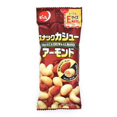 でん六 Eサイズプラス スナックカシュー アーモンド 36g