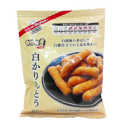 自然味良品 白かりんとう 85g