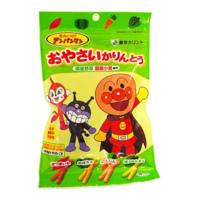 東京カリント　それいけ！アンパンマン　おやさいかりんとう　27ｇ