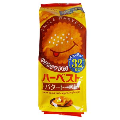 東ハト ハーベスト バタートースト 4枚×8包