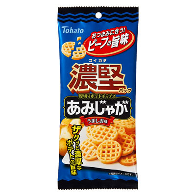東ハト濃堅パックあみじゃがうましお味45g