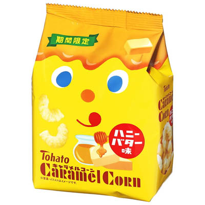 東ハト キャラメルコーン ハニーバター味 73g