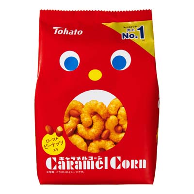 東ハト キャラメルコーン 70g