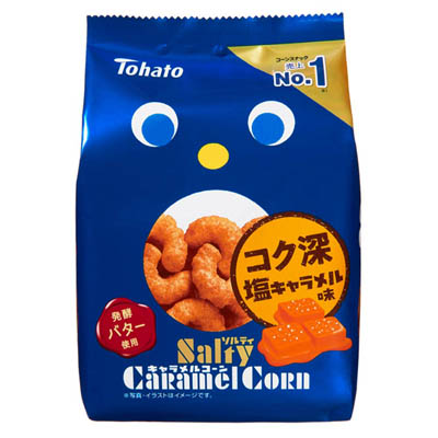 東ハト ソルティキャラメルコーン コク深塩キャラメル味 67g