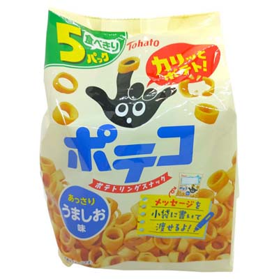 東ハト　５Ｐポテコうましお味 110g
