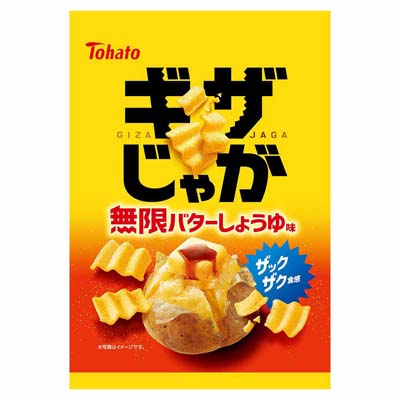 東ハト ギザじゃが 無限バターしょうゆ味 55g