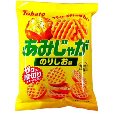 東ハト　あみじゃが　のりしお味　55ｇ