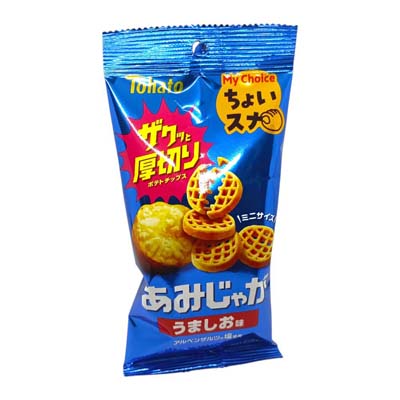 東ハトちょいスナあみじゃがうましお味 40g