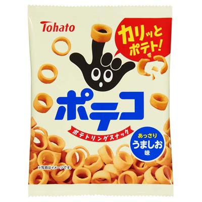 東ハト ポテコ あっさりうましお味 21g