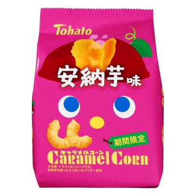 東ハト　キャラメルコーン安納芋味　62ｇ