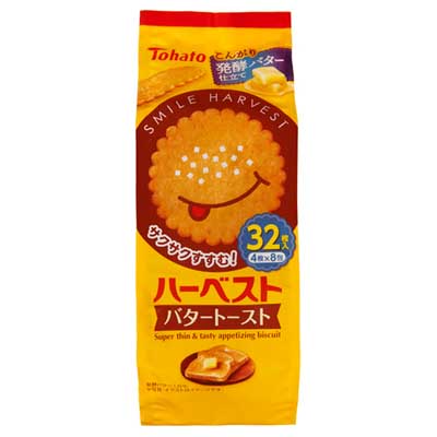 東ハト　ハーベスト　バタートースト　4枚×8包