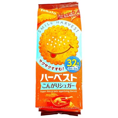 東ハト　ハーベスト　こんがりシュガー　３２枚入