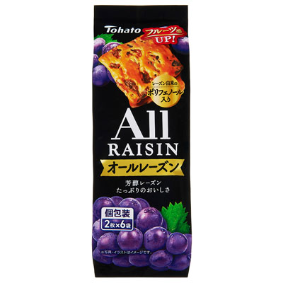 東ハト オールレーズン 12枚