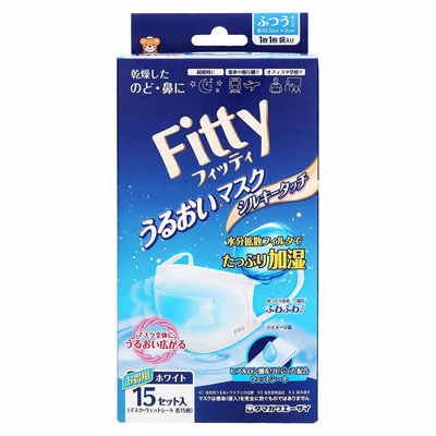 フィッティ シルキータッチ うるおいマスク 15セット