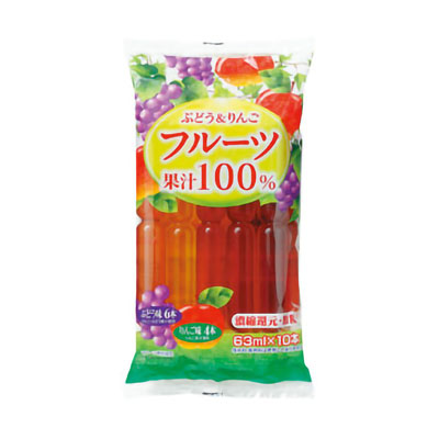 アッシュフルーツ果汁１００％１０本