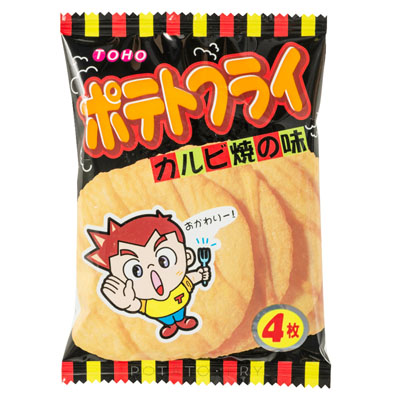 東豊製菓ポテトフライカルビ焼11g