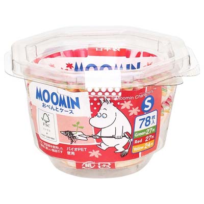 東洋アルミ　ムーミンおべんとケースＳ　７８枚入